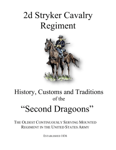 History Of The Second Dragoons - The 2d Cavalry Assn News Center