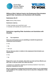 Submission No 81 - Australian Human Rights Commission