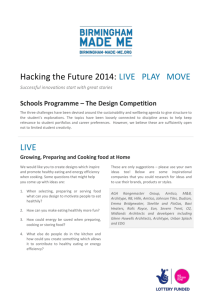 Hacking the Future 2014: LIVE PLAY MOVE