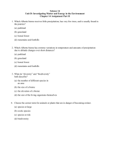 Science 14 Chapter 14 Assignment Part II