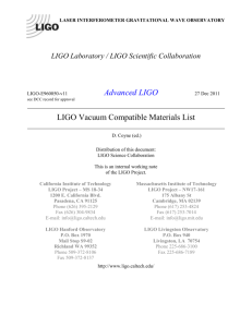 E960050-v11 Vacuum Compatible Materials List - DCC