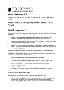 Executive summary - Food Standards Australia New Zealand