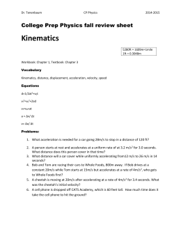 Worksheets Kinematics Worksheet kinematics worksheet