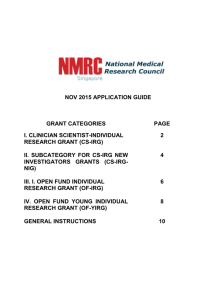 Guide and Application Form (for reference)