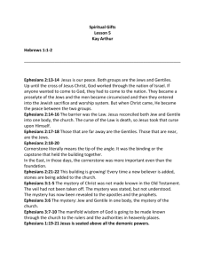 Spiritual Gifts Lesson 5 Notes