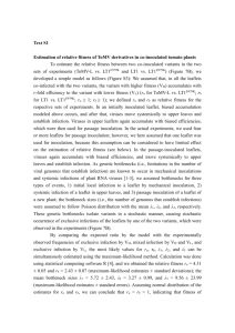 Text S1 Estimation of relative fitness of ToMV derivatives in co