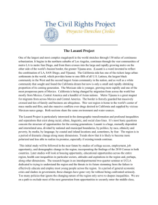 Lasanti Project Description - The Civil Rights Project at UCLA