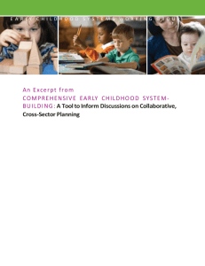 COMPREHENSIVE EARLY CHILDHOOD SYSTEM