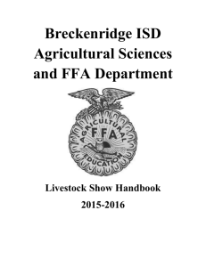 Livestock Show Handbook