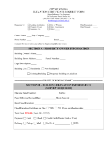 Elevation Certificate Request Fill In Form