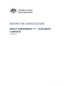 draft amendment 77 – elm grove campsite