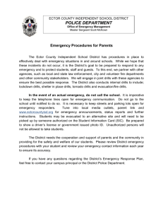 police department - Ector County Independent School District