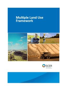 Multiple Land Use Framework