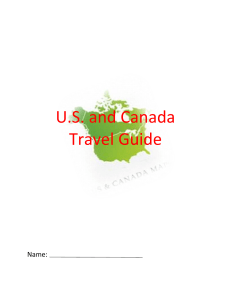 Print Out - United States and Canada