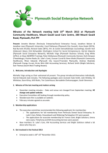 Minutes of the 19th March 2013 meeting