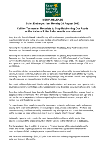MEDIA RELEASE Strict Embargo: 1am Monday 20 August 2012 Call