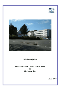 Job Description - NHS Scotland Recruitment