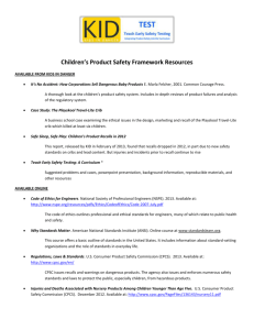 safety resources sheet