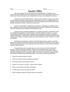 Quartz DBQ - SchoolRack