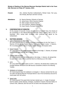 DRAFT Minutes of Meeting of the Blarney/Macroom Municipal