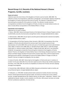 National Hansen`s Disease Programs, Carville, Louisiana