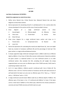 Assignment - 1 AR 303B Last Date of submission: 01/10/2011