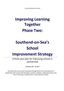 Improving Learning Together * Southend-on