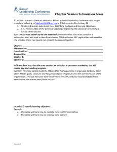Chapter Session Submission Form