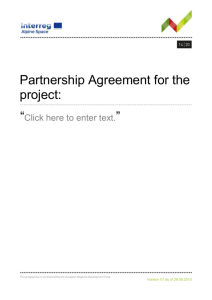 9. Template Partnership Agreement MS–LP 0.86 mb