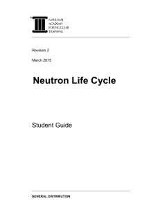 Neutron Life Cycle - Nuclear Community