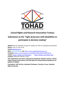 TOHAD Turkey - Office of the High Commissioner on Human Rights