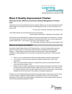 Wave 6 Quality Improvement Charter