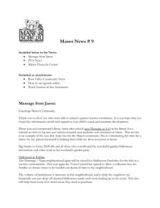 Manor News #9 - 10/18/13 - Ross Valley School District