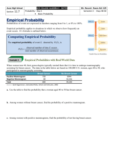 11.7 - Probability