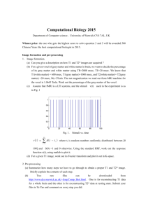 Digital Communications and Signal Processing Assignment: 2007