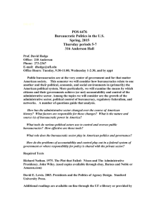 POS 6476 – Hedge - Department of Political Science