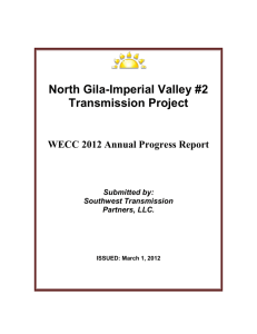 2012 SWTP, NG-IV2 Annual Progress Report