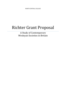 Richter Grant Proposal - North Central College