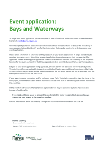 Bay & Waterway Event Application Form (editable)