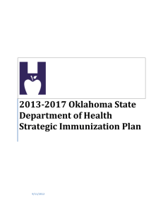 Strategic Goal - Association of Immunization Managers