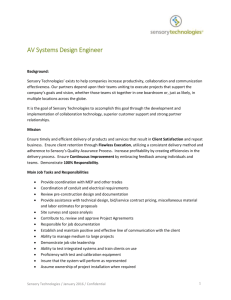 AV Systems Design Engineer (Chicago)