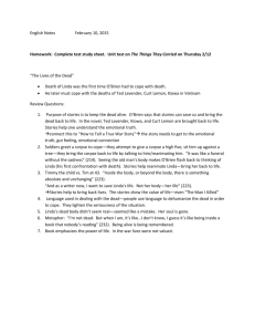 English Notes February 10, 2015 Homework: Complete test study