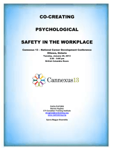 Co-Creating Psychological Safety