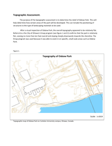 Topographic Map of Oxbow Park