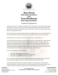Ron Hood State Representative and Tom Brinkman State