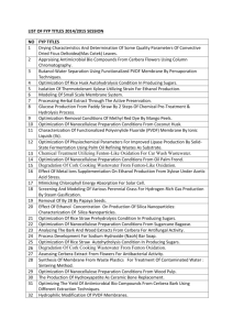 LIST OF FYP TITLES 2014/2015 SESSION NO FYP TITLES 1 Drying