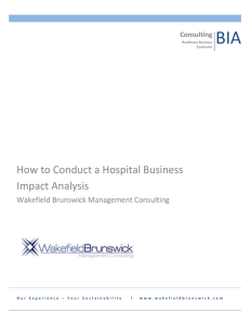 How to Conduct a Hospital Business Impact Analysis