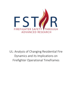 UL: Analysis of Changing Residential Fire Dynamics and