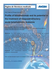 acute lymphoblastic leukemia