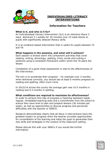 ILI Information for Teachers 2015